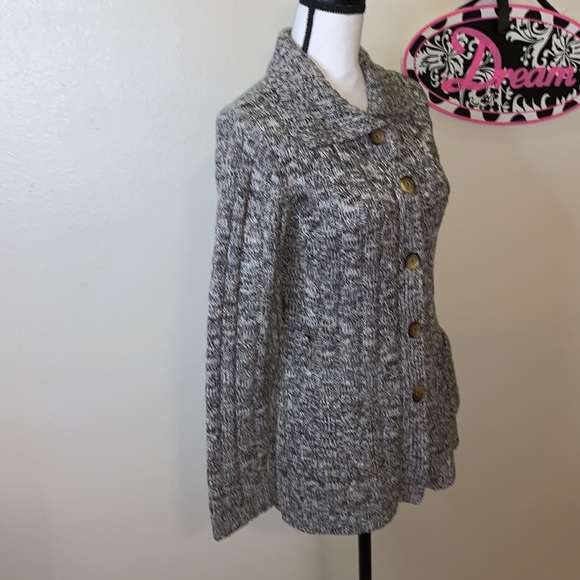 By Design acrylic long sleeve button Down cardigan sweater - Picture 3 of 8